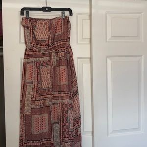 Only worn once strapless dress